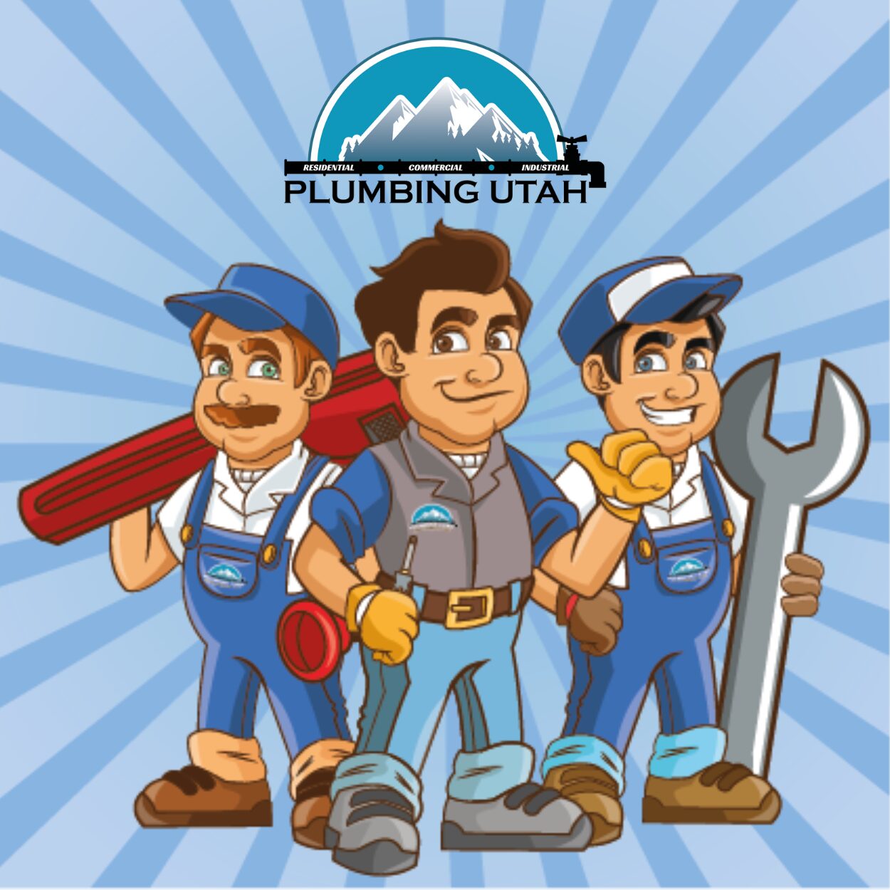 plumbing-utah-mascots